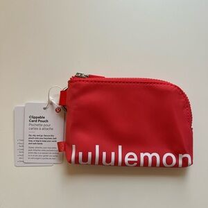 Lululemon card pouch